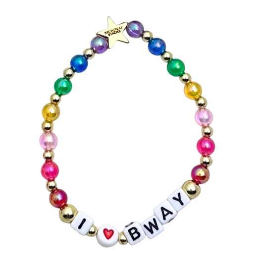 I <3 Bway bracelet
