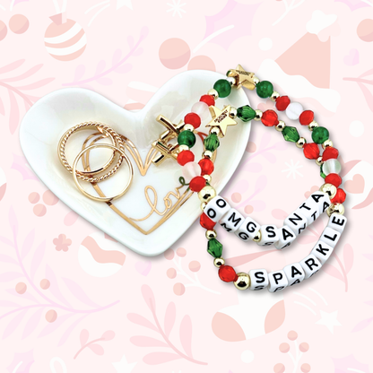 Broadway Stacks theatre-themed bracelets friendship Love Trinket Dish