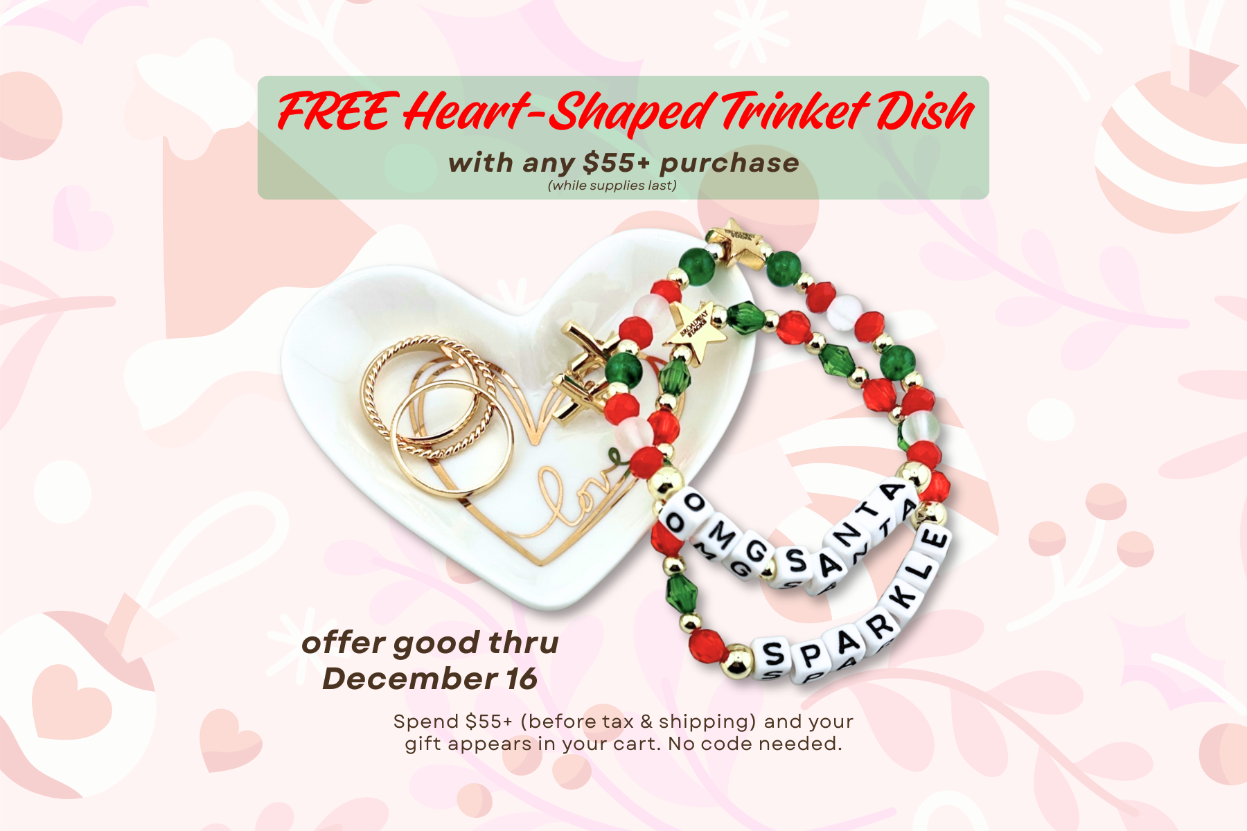 Broadway Stacks theatre-themed bracelets friendship Love Trinket Dish